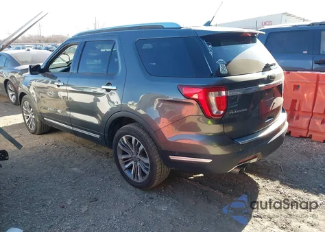 2018 Ford Explorer Platinum from USA, damaged, VIN 1FM5K8HT5JGB29692
